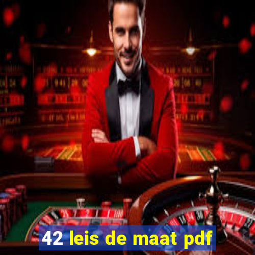 42 leis de maat pdf